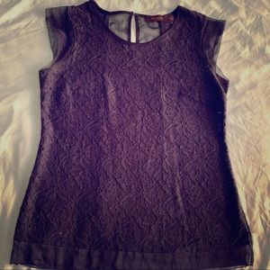 Navy blue blouse